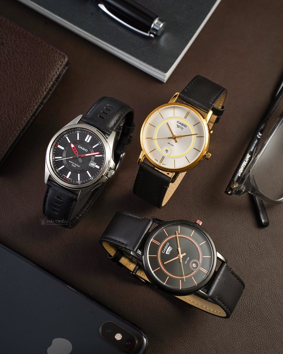 Đồng hồ Casio MTP-B120GL-7AVDF chính hãng 100% - hình 1