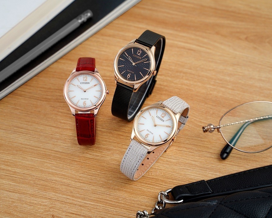 Đồng hồ Citizen Eco-Drive EM0509-10A chính hãng 100% - ảnh 1