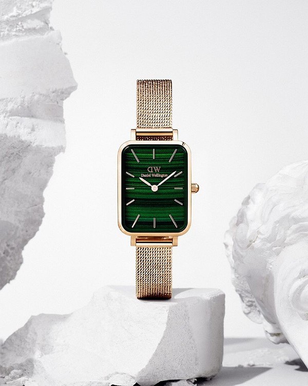  Đồng hồ Daniel Wellington DW00100437 tone xanh thời trang! - ảnh 1