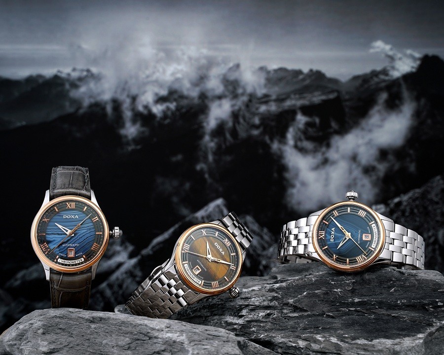 Đồng hồ Doxa GrandeMetre Blue Planet D198RAB chính hãng 100%