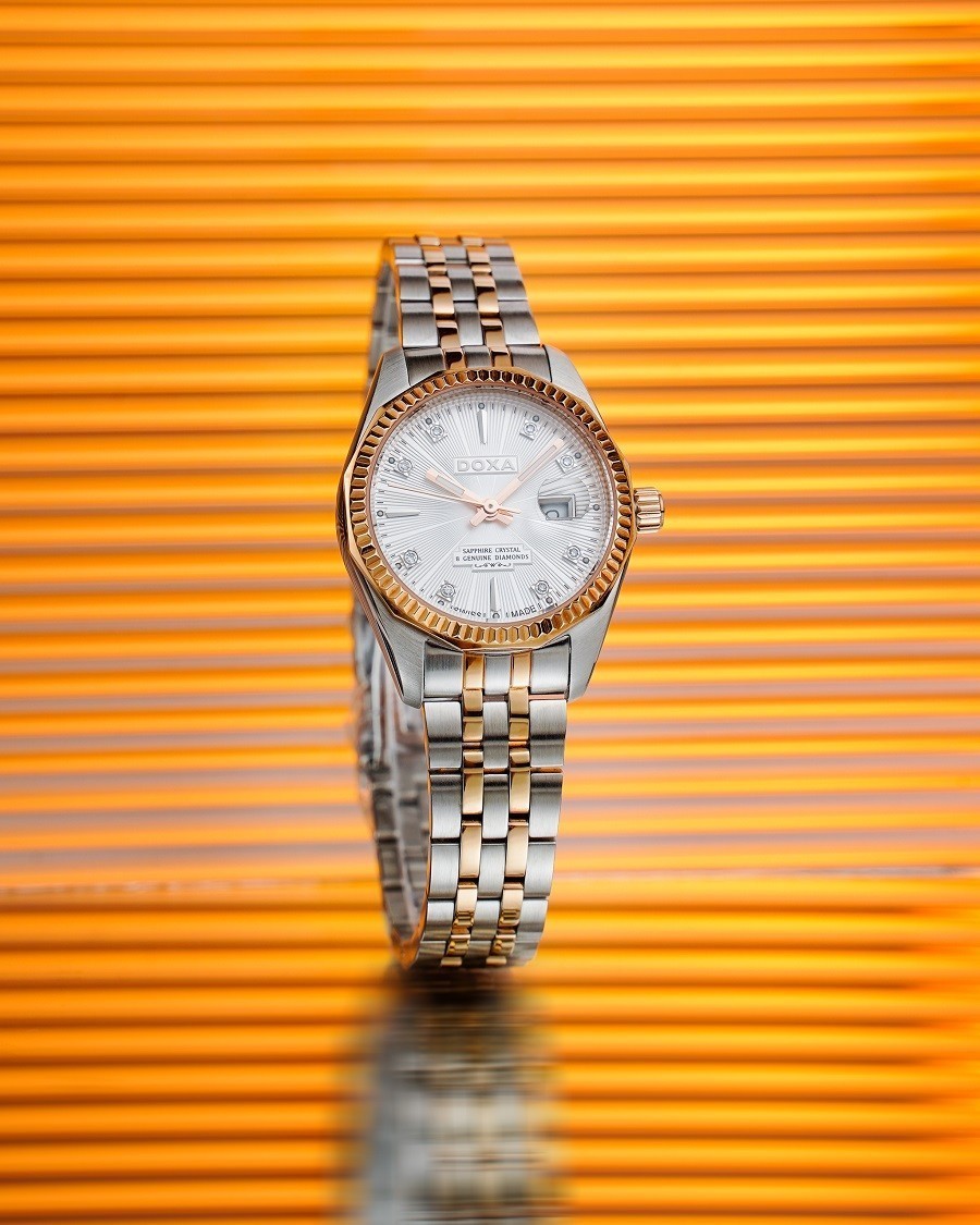 Đồng hồ Doxa Noble D136RWH chính hãng 100% - ảnh 1
