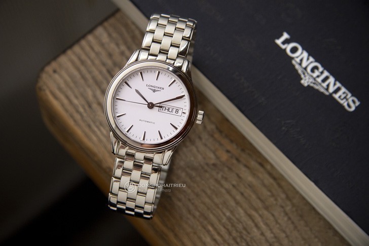 Đồng hồ Longines L4.799.4.12.6 dây kim loại, máy cơ cao cấp - ảnh 1