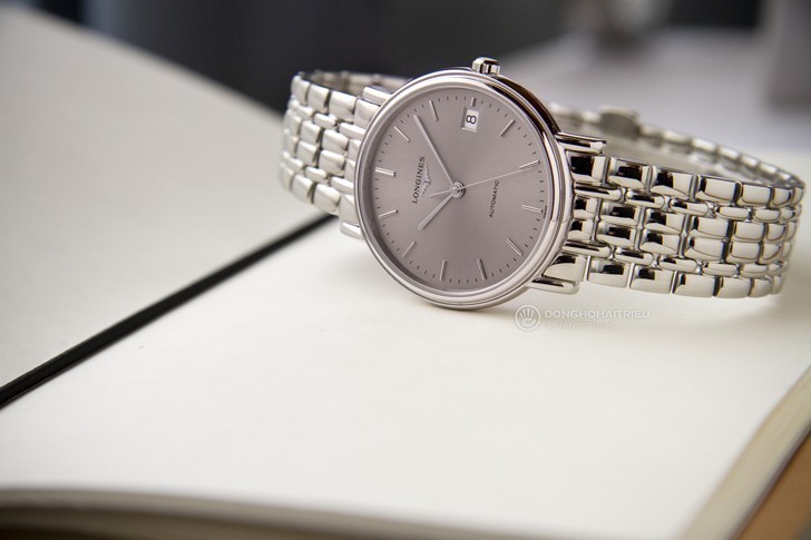 Đồng hồ Longines L4.821.4.72.6 máy cơ cao cấp, siêu mỏng 6mm - ảnh 1