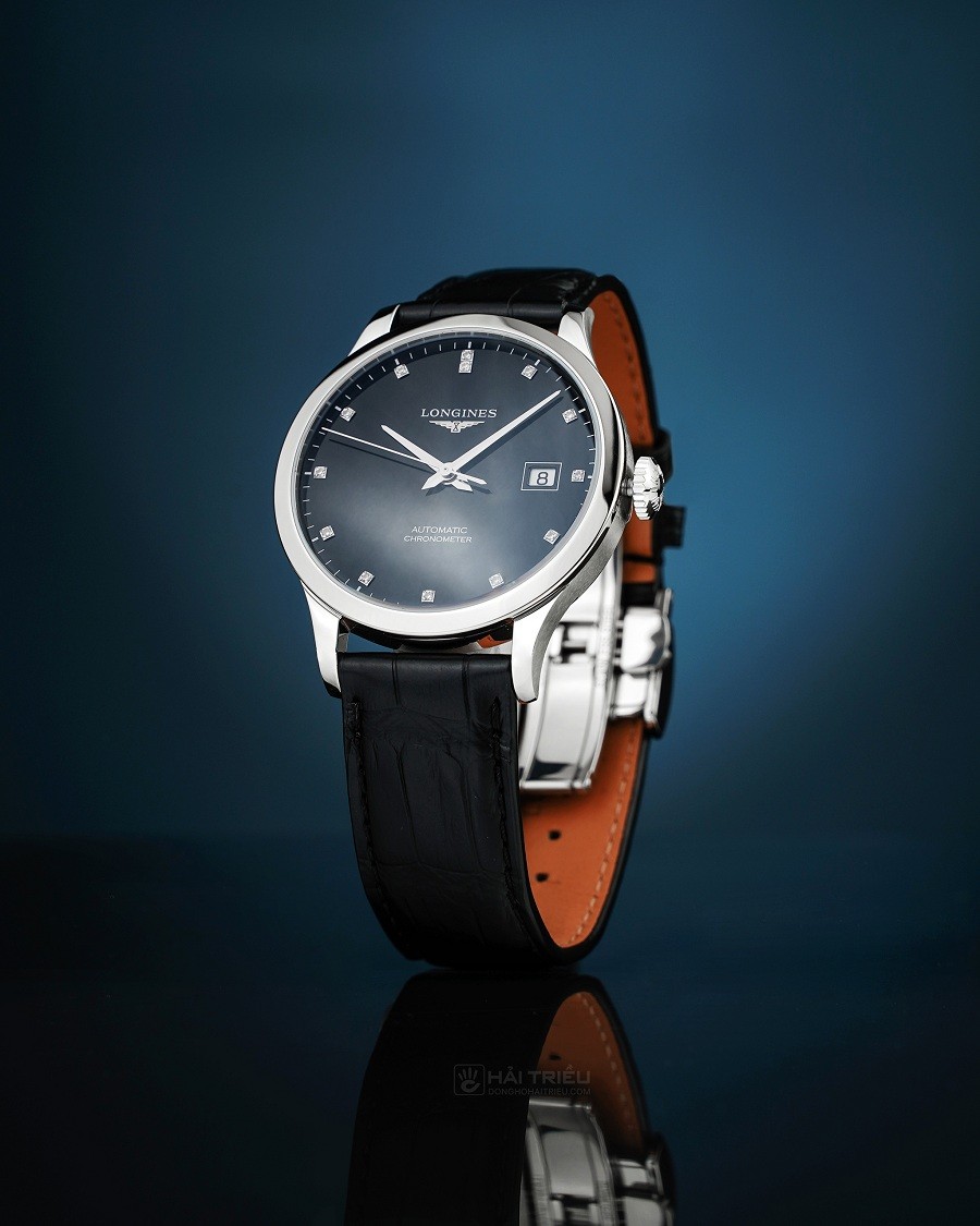 Đồng hồ Longines Record L2.820.4.57.2 chính hãng 100% - ảnh 1