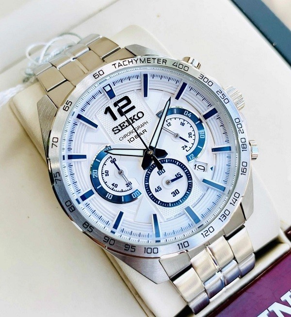 Đồng hồ nam Seiko SSB343P1 chính hãng 100% - ảnh 1