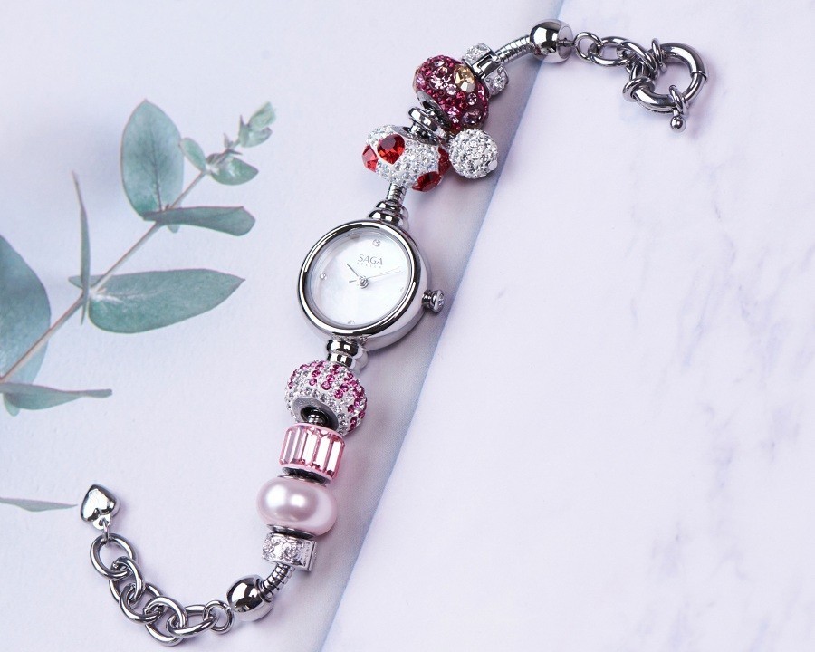 Đồng hồ Saga Charm 53229-SVMWSV-5 chính hãng 100% - ảnh 1