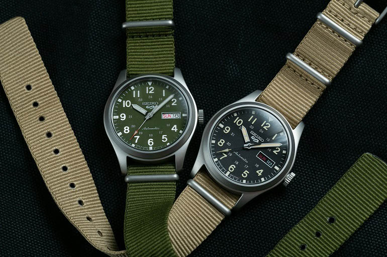 Đồng hồ Seiko 5 Sports Field SRPG33K1 chính hãng 100% - Ảnh 1