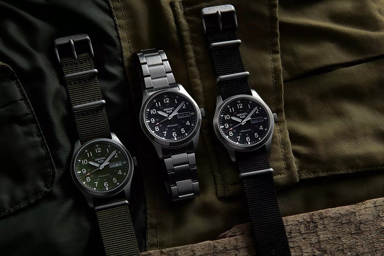 Đồng hồ Seiko 5 Sports Field SRPG37K1 chính hãng 100% - Ảnh 1