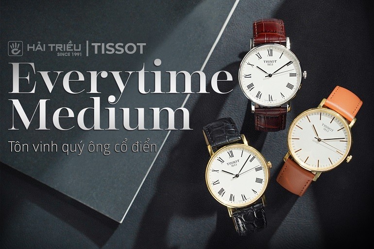 Đồng hồ Tissot Everytime T109.410.16.053.00 chính hãng 100% - Ảnh 1