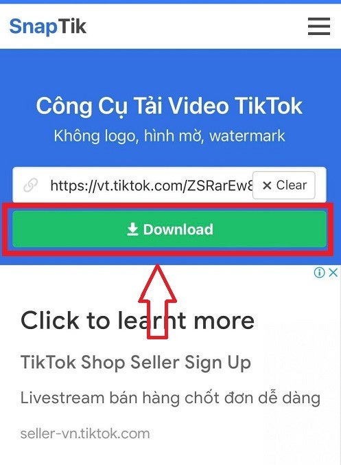 10 cách tải Video TikTok không logo, full HD về điện thoại - Ảnh: 7