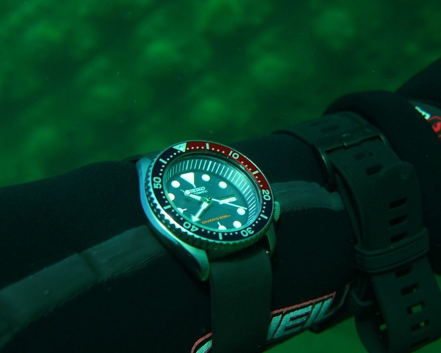Seiko Pepsi trải qua 6 bài test ISO 6425