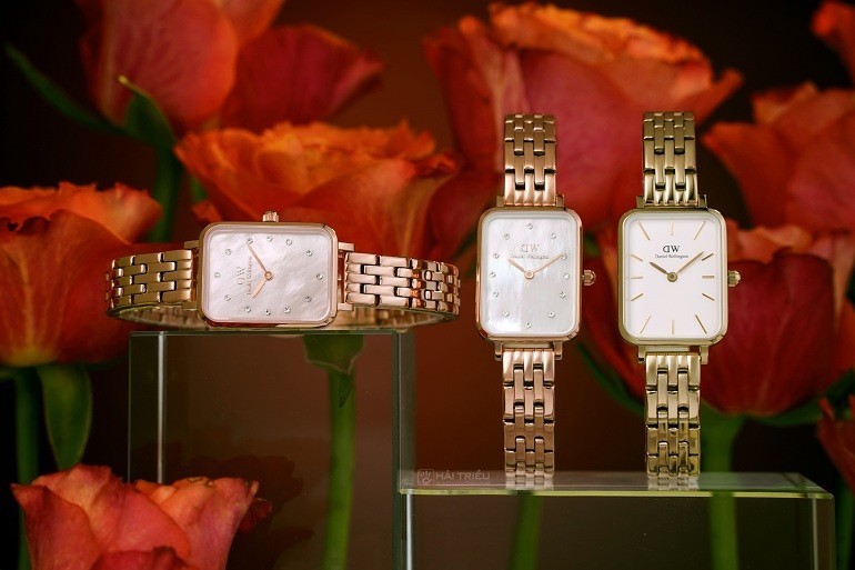 Đồng hồ Daniel Wellington Quadro 5-Link DW00100622 chính hãng 100% - ảnh 2
