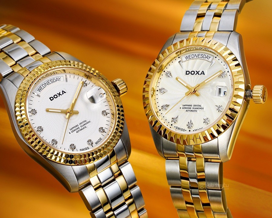 Đồng hồ Doxa Noble D133TCM chính hãng 100% - hình 2