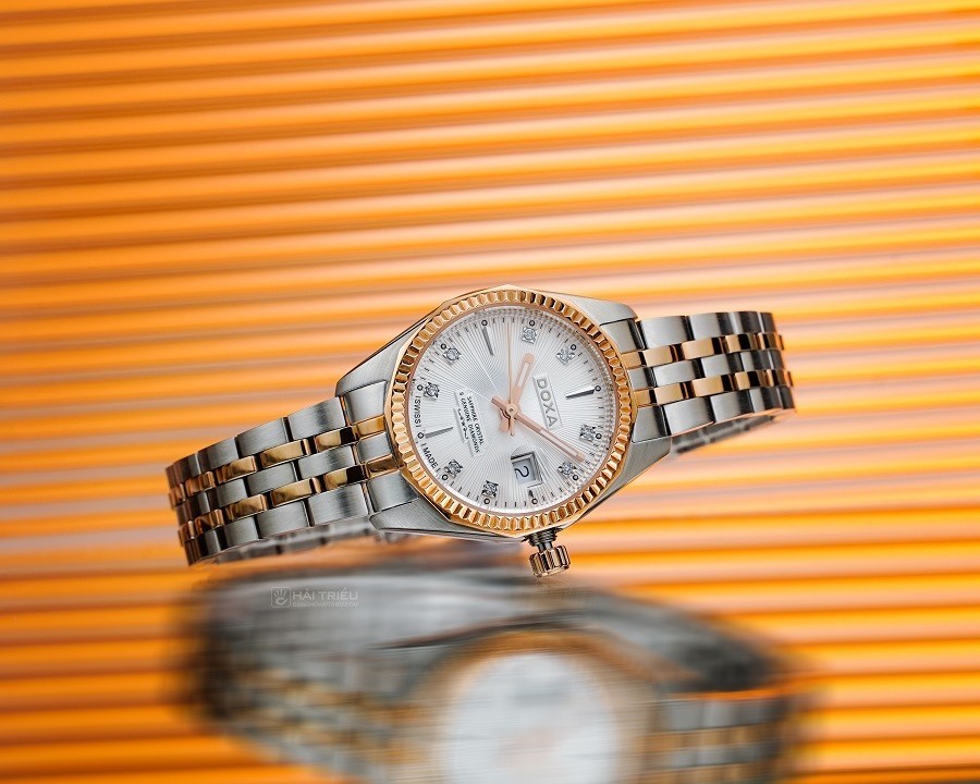 Đồng hồ Doxa Noble D136RWH chính hãng 100% - ảnh 2