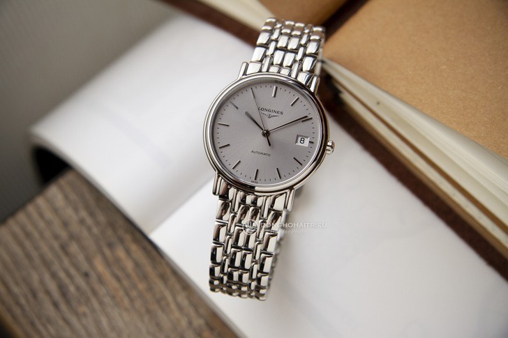 Đồng hồ Longines L4.821.4.72.6 máy cơ cao cấp, siêu mỏng 6mm - ảnh 2