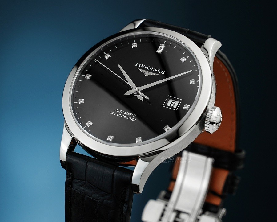 Đồng hồ Longines Record L2.820.4.57.2 chính hãng 100% - ảnh 2