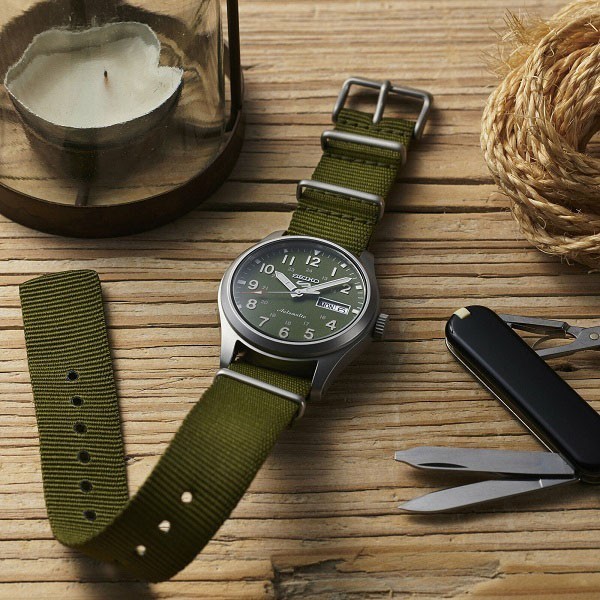 Đồng hồ Seiko 5 Sports Field SRPG33K1 chính hãng 100% - Ảnh 2