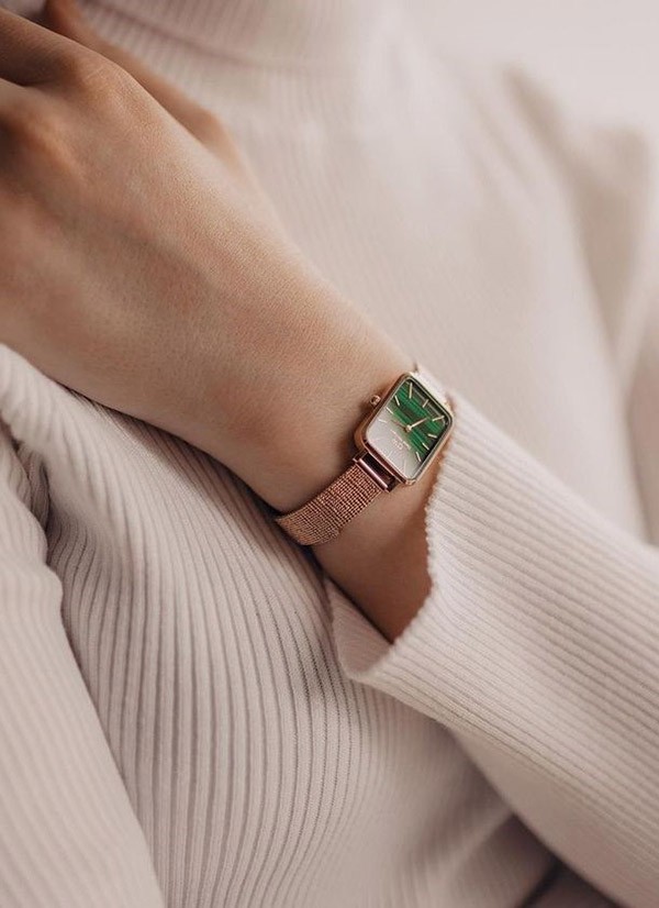  Đồng hồ Daniel Wellington DW00100437 tone xanh thời trang! - ảnh 3