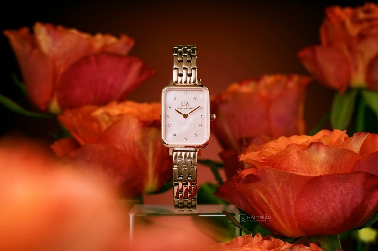 Đồng hồ Daniel Wellington Quadro 5-Link DW00100621 chính hãng 100% - hình 3