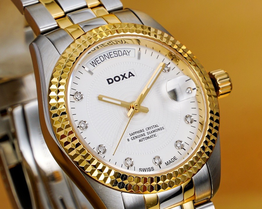 Đồng hồ Doxa Noble D131TWH chính hãng 100% - ảnh 3