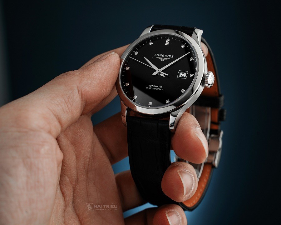 Đồng hồ Longines Record L2.820.4.57.2 chính hãng 100% - ảnh 3