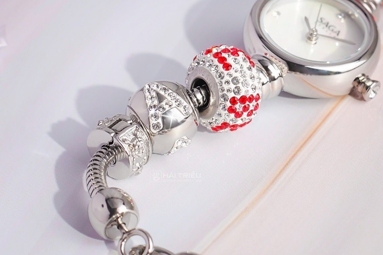 Đồng hồ Saga Charm 53229-SVMWSV-9 chính hãng 100% - Ảnh 3