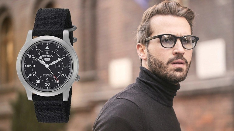 Đồng hồ Seiko 5 Sport SNK809K2 chính hãng 100% - ảnh 3