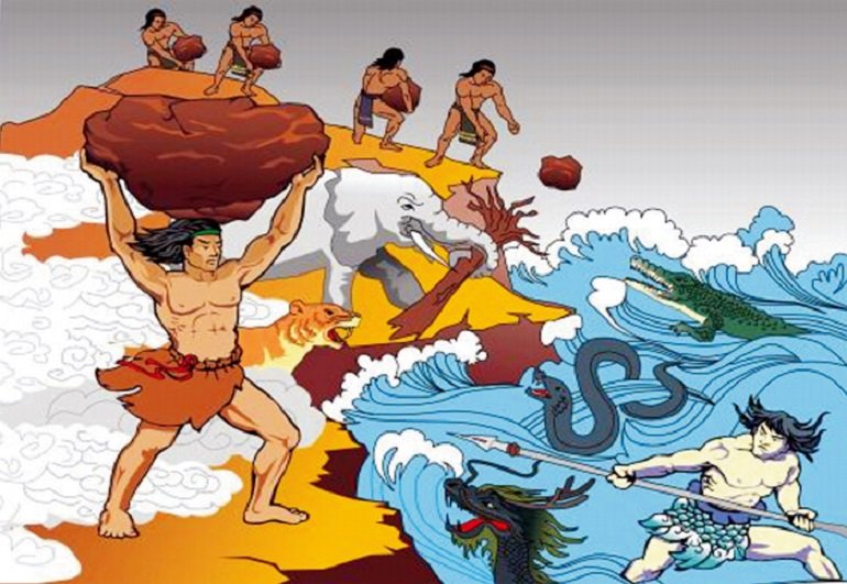 Truyện cổ tích ngày xưa hay và ý nghĩa Sơn tinh Thủy tinh - Ảnh 20
