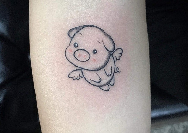 Mùng 1 cùng chú heo con.😍😍... - Hanoi Tattoo Club | Facebook