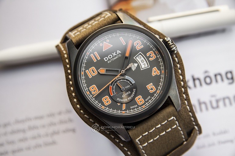 Đồng hồ Doxa Pilot D213GGY chính hãng 100% - ảnh 4