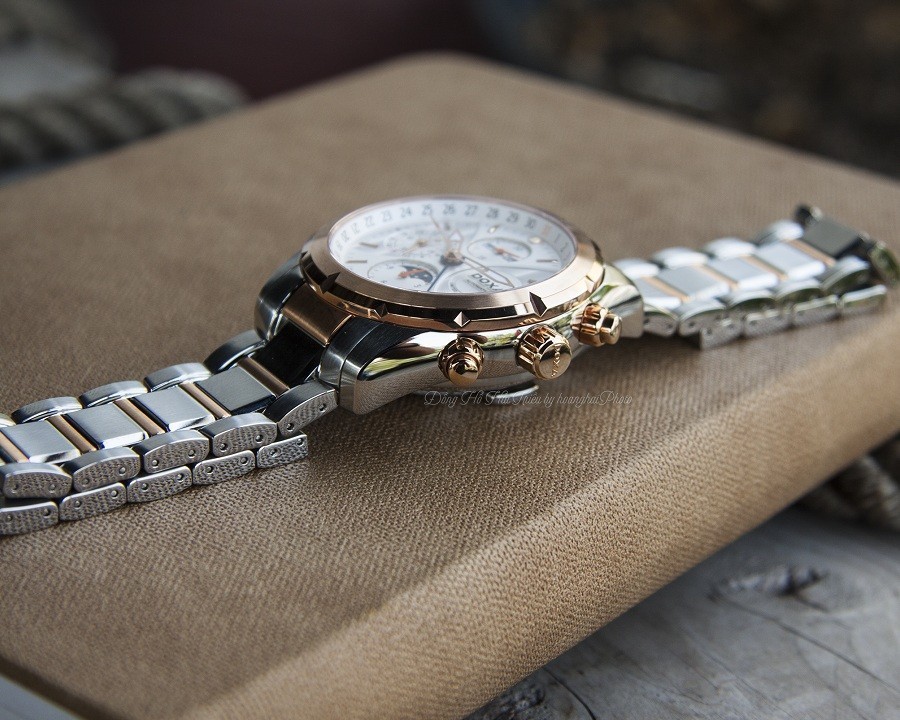 Đồng hồ Doxa Trofeo ChronoMax D128RWH chính hãng 100% - ảnh 4