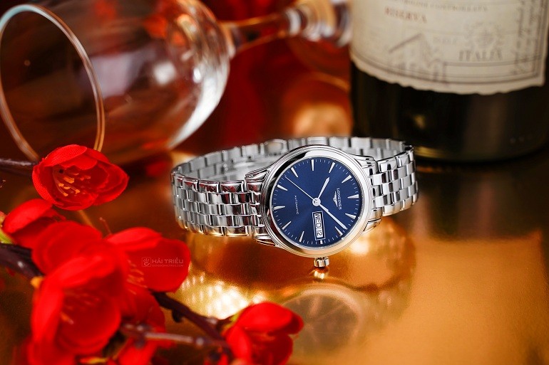Đồng hồ Longines Flagship L4.799.4.92.6 chính hãng 100% - ảnh 4