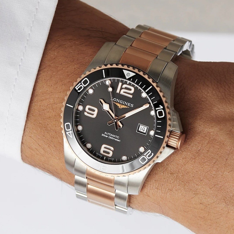 Đồng hồ Longines HydroConquest L3.781.3.58.7 chính hãng 100% - hình 4