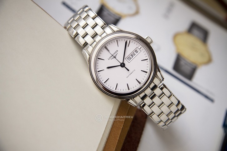 Đồng hồ Longines L4.799.4.12.6 dây kim loại, máy cơ cao cấp - ảnh 4