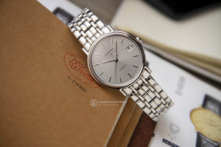 Đồng hồ Longines L4.821.4.72.6 máy cơ cao cấp, siêu mỏng 6mm - ảnh 4