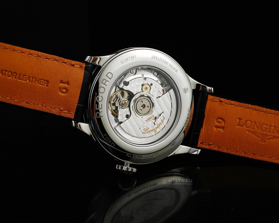 Đồng hồ Longines Record L2.820.4.57.2 chính hãng 100% - ảnh 4