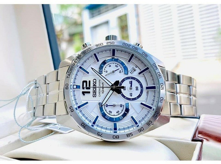 Đồng hồ nam Seiko SSB343P1 chính hãng 100% - ảnh 4