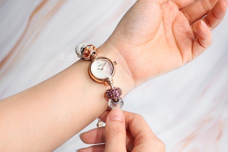 Đồng hồ Saga Charm 53229-RGMWRG-4 chính hãng 100% - Ảnh 4