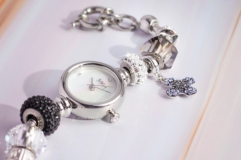 Đồng hồ Saga Charm 53229-SVMWSV-4 chính hãng 100% - ảnh 4