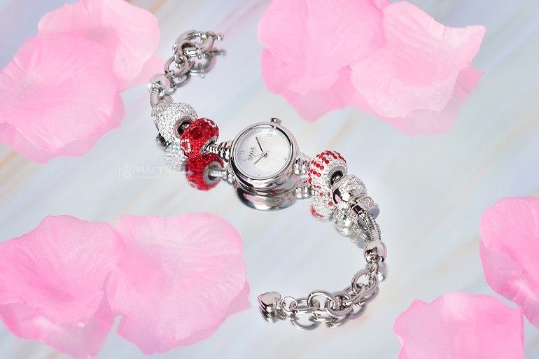 Đồng hồ Saga Charm 53229-SVMWSV-9 chính hãng 100% - Ảnh 4