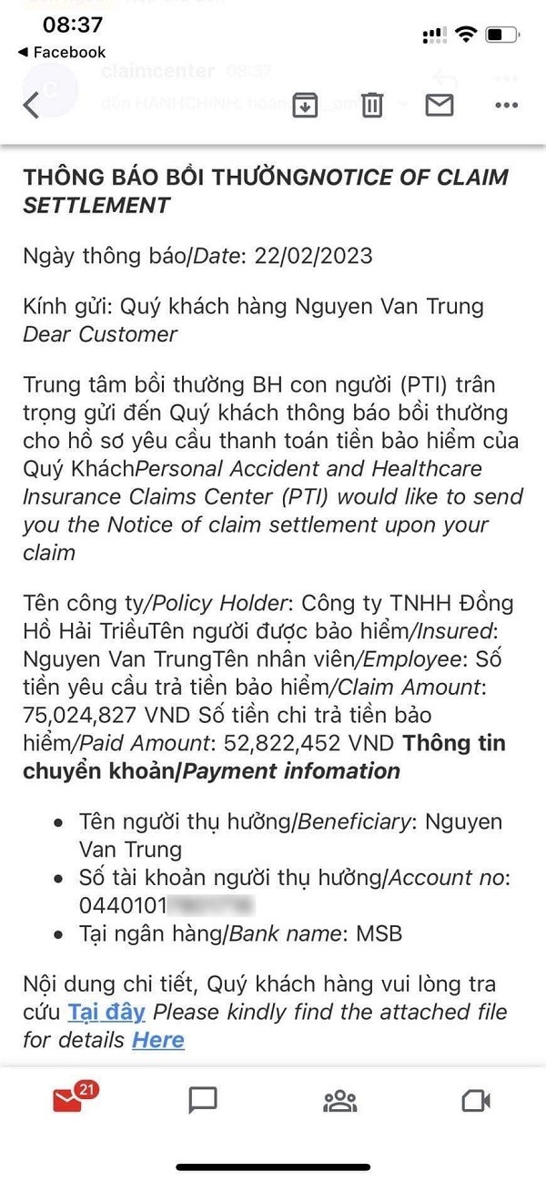 Phúc lợi Bảo hiểm sức khỏe VIP tại Hải Triều giúp nhân viên an tâm cống hiến - ảnh 4