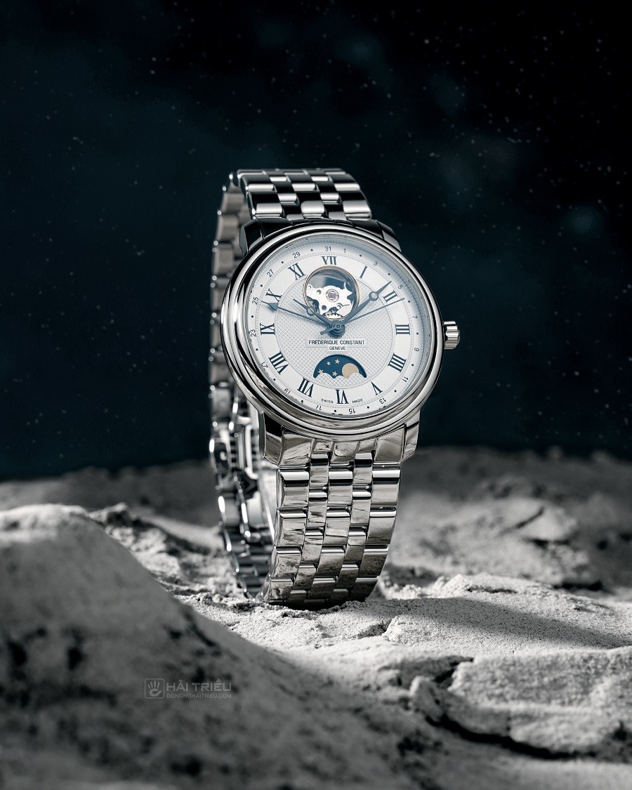Đồng hồ Frederique Constant Classics Moonphase FC-335MC4P6B2 chính hãng 100% - ảnh 6