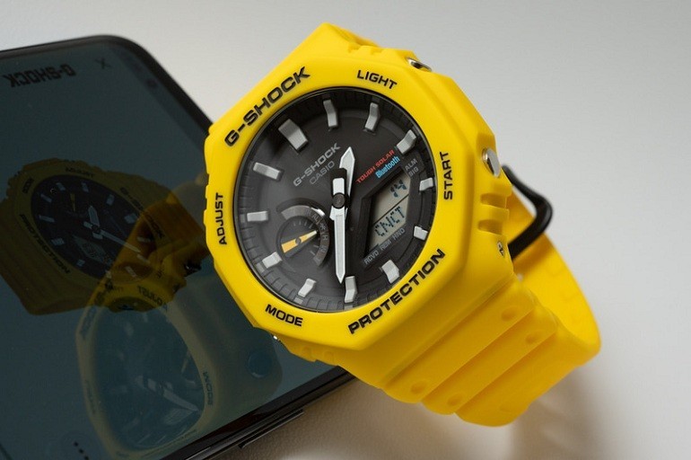 đồng hồ G-Shock GA-B2100C-9ADR chính hãng 100% - ảnh 5