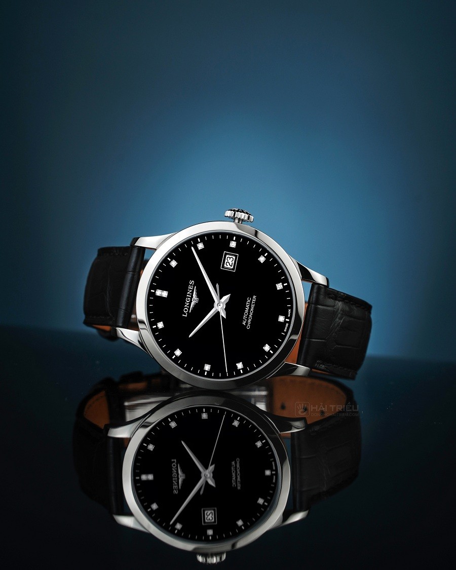 Đồng hồ Longines Record L2.820.4.57.2 chính hãng 100% - ảnh 5