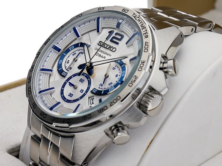 Đồng hồ nam Seiko SSB343P1 chính hãng 100% - ảnh 5