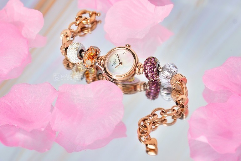 Đồng hồ Saga Charm 53229-RGMWRG-4 chính hãng 100% - Ảnh 5