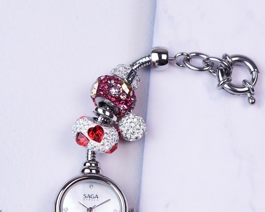 Đồng hồ Saga Charm 53229-SVMWSV-5 chính hãng 100% - ảnh 5