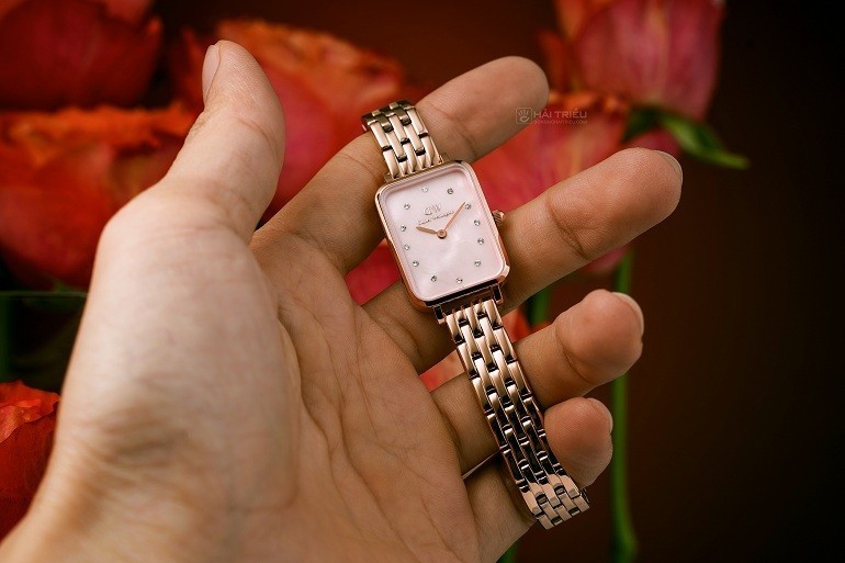 Đồng hồ Daniel Wellington Quadro 5-Link DW00100621 chính hãng 100% - hình 6