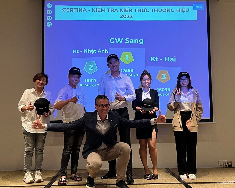 Certina đào tạo và cấp chứng nhận cho nhân viên tại Hải Triều - ảnh 7