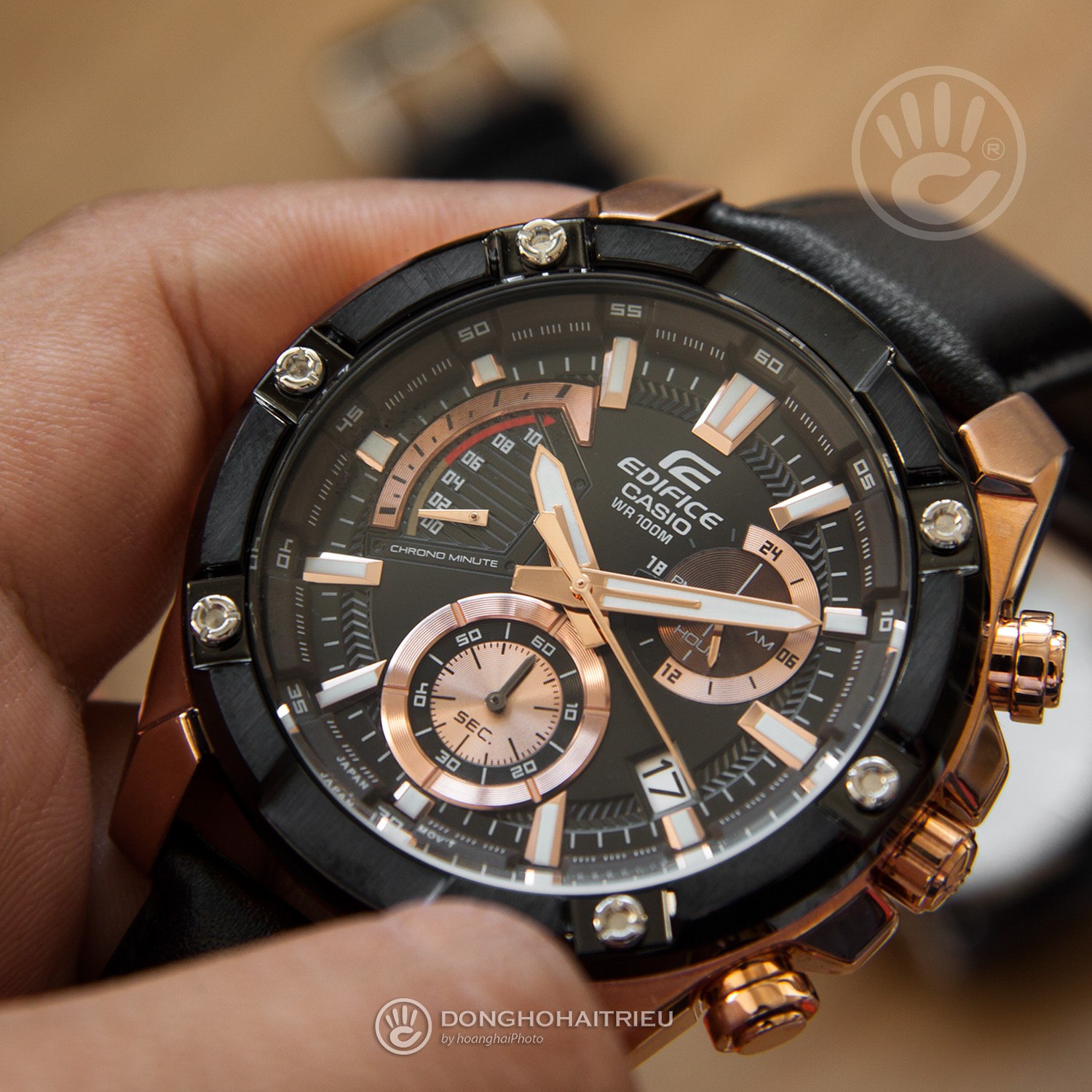 Đồng hồ Casio EFR-559BGL-1AVUDF giá rẻ, thay pin miễn phí